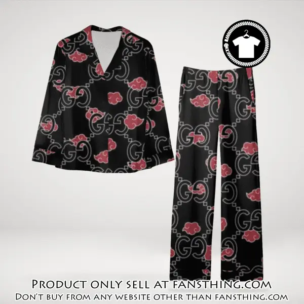 Trending luxury gc satin pajama set pjs1053 fst0728265